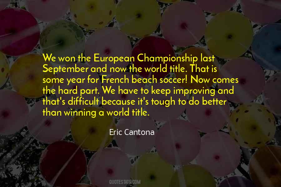 Eric Cantona Quotes #1271592
