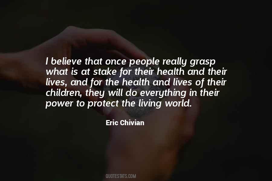 Eric Chivian Quotes #159013 Eric Chivian Quotes #159013