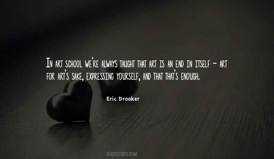 Eric Drooker Quotes #577564