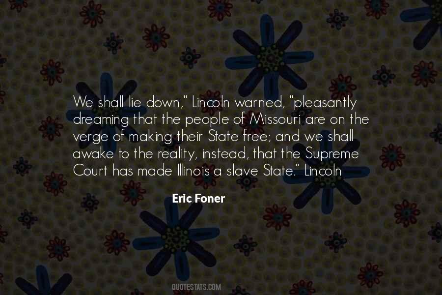 Eric Foner Quotes #1273589