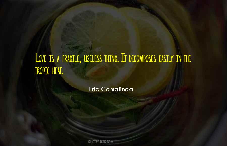 Eric Gamalinda Quotes #1338288