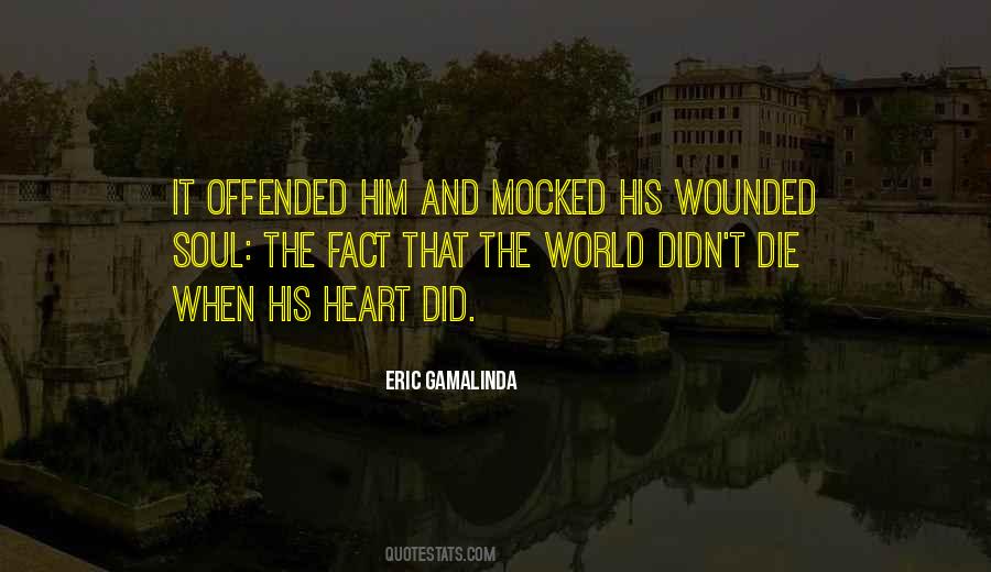 Eric Gamalinda Quotes #1725354