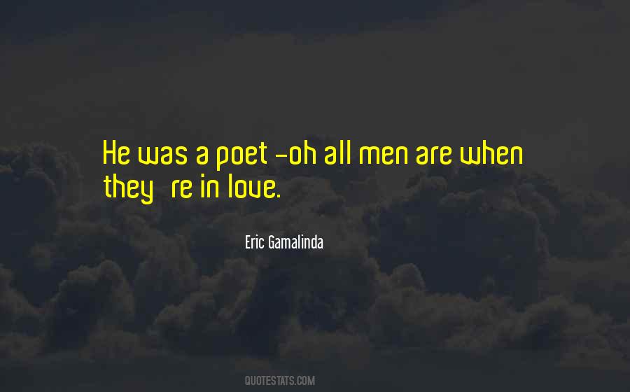 Eric Gamalinda Quotes #342736