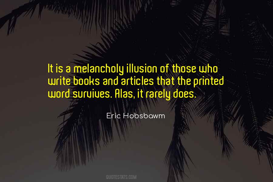 Eric Hobsbawm Quotes #195058