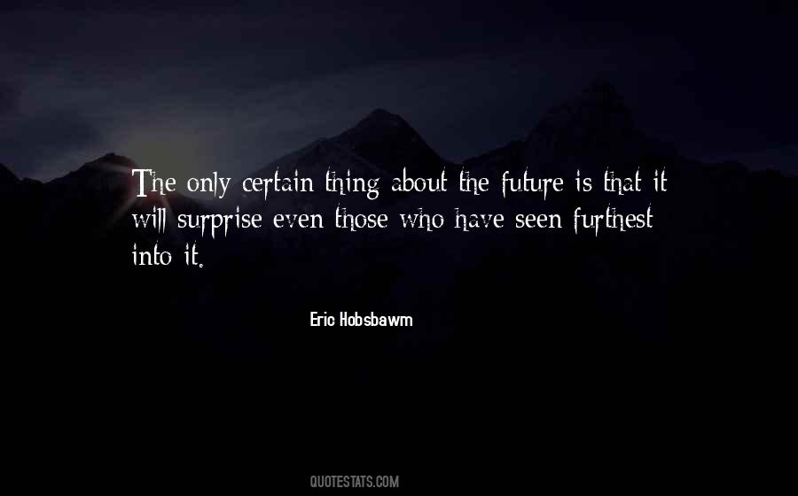 Eric Hobsbawm Quotes #903167