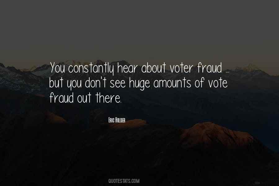 Eric Holder Quotes #353862