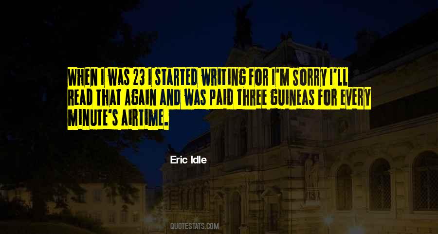 Eric Idle Quotes #1013641