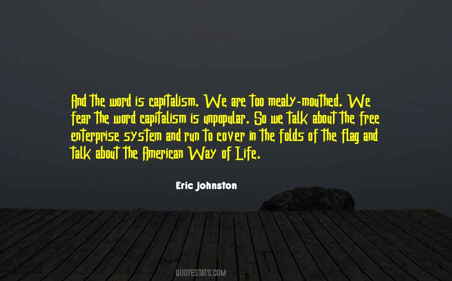 Eric Johnston Quotes #310748