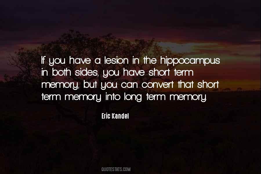 Eric Kandel Quotes #269095