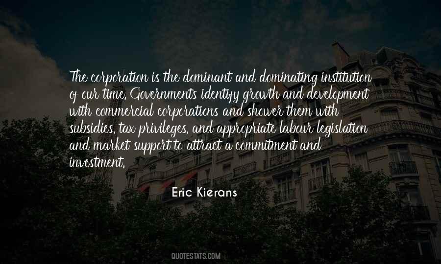 Eric Kierans Quotes #559213
