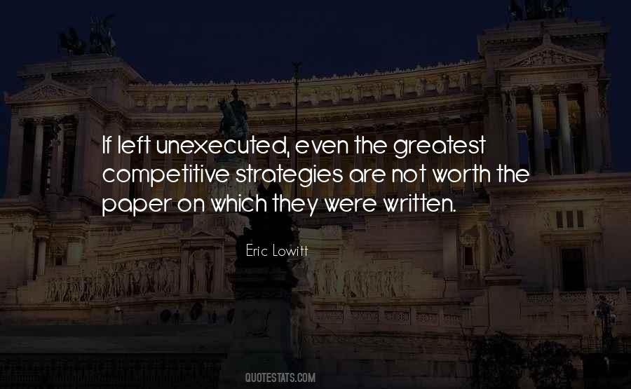 Eric Lowitt Quotes #482477