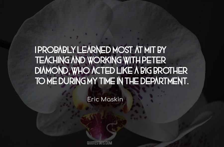 Eric Maskin Quotes #1839296