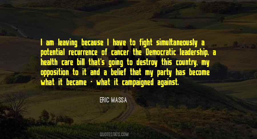 Eric Massa Quotes #486969