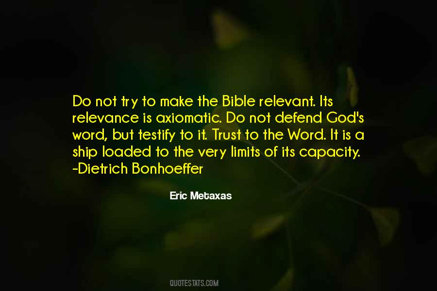 Eric Metaxas Quotes #1081273