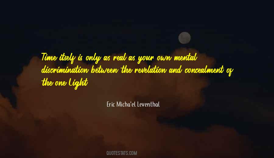 Eric Micha'el Leventhal Quotes #1279363