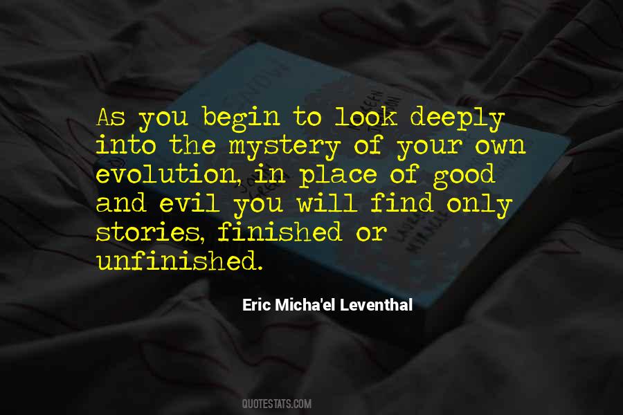 Eric Micha'el Leventhal Quotes #168061