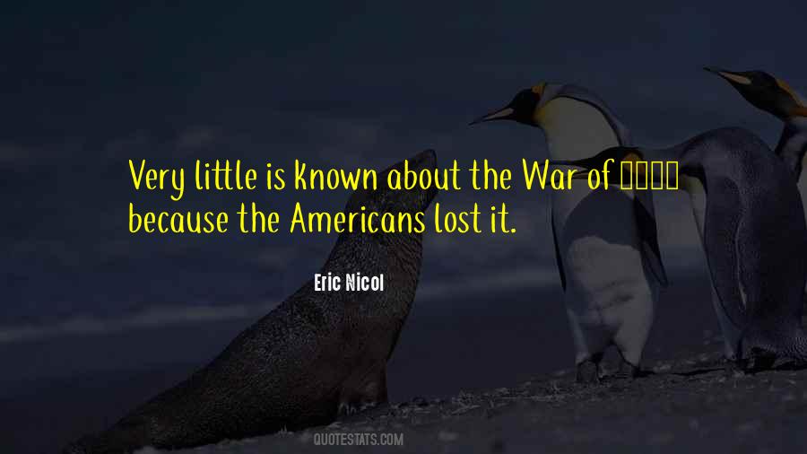 Eric Nicol Quotes #1391322