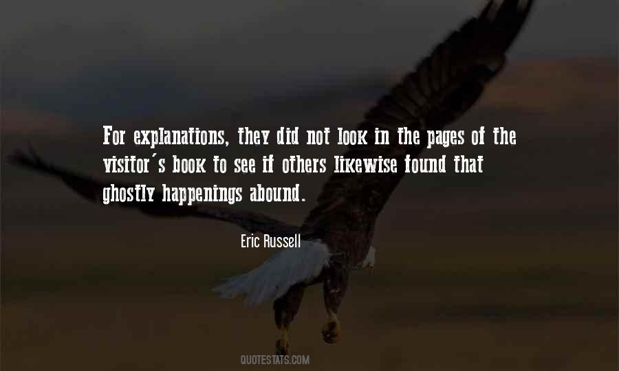 Eric Russell Quotes #1311372
