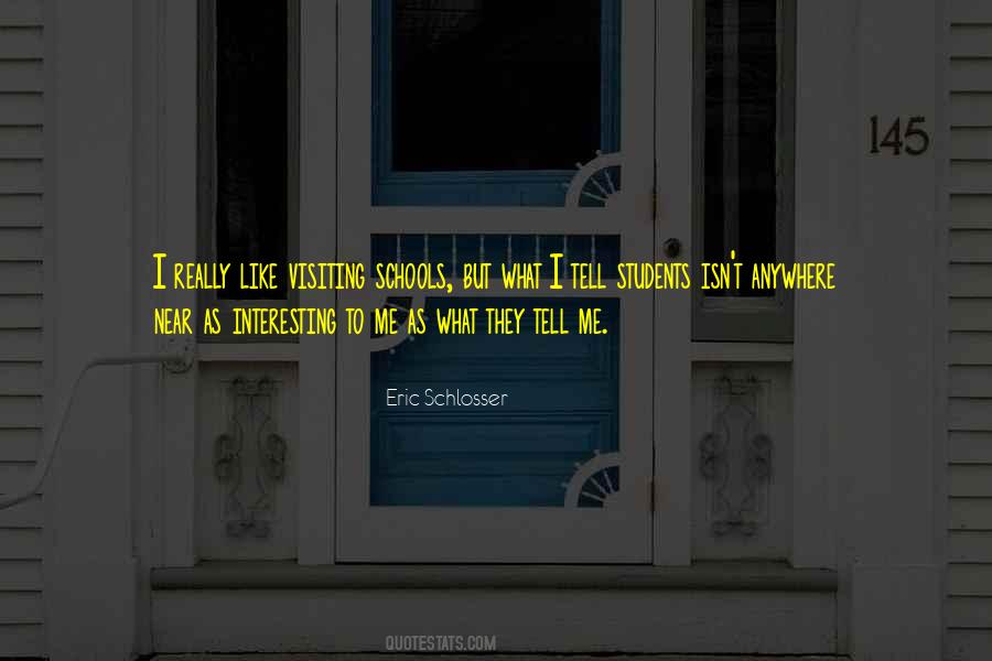 Eric Schlosser Quotes #175684