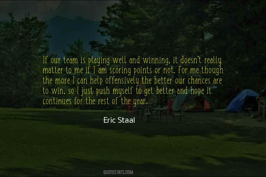 Eric Staal Quotes #135071