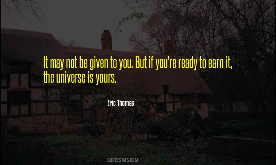 Eric Thomas Quotes #1607235
