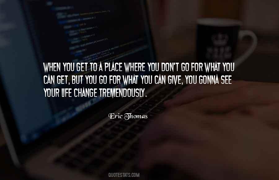 Eric Thomas Quotes #42334