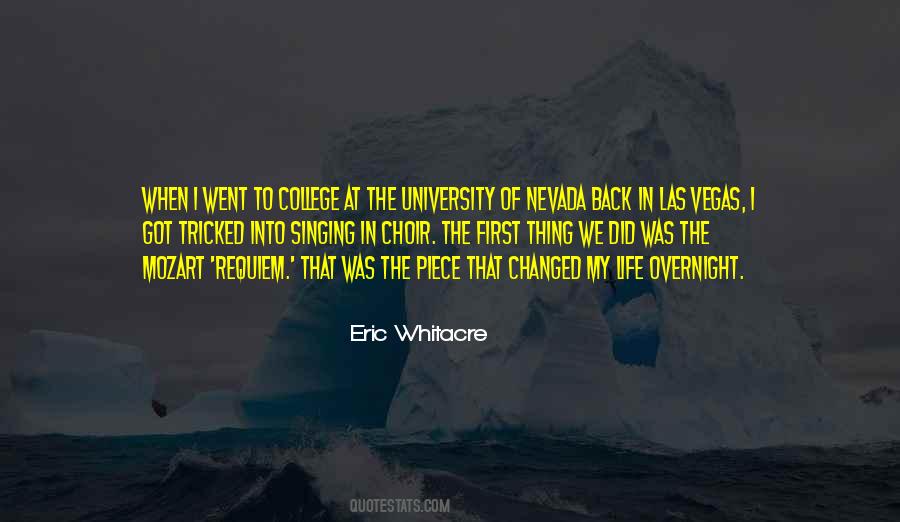 Eric Whitacre Quotes #402758