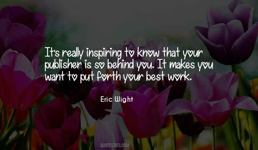 Eric Wight Quotes #967918