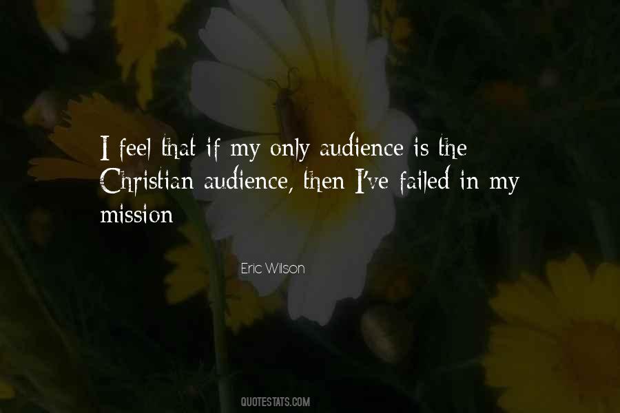 Eric Wilson Quotes #1583822