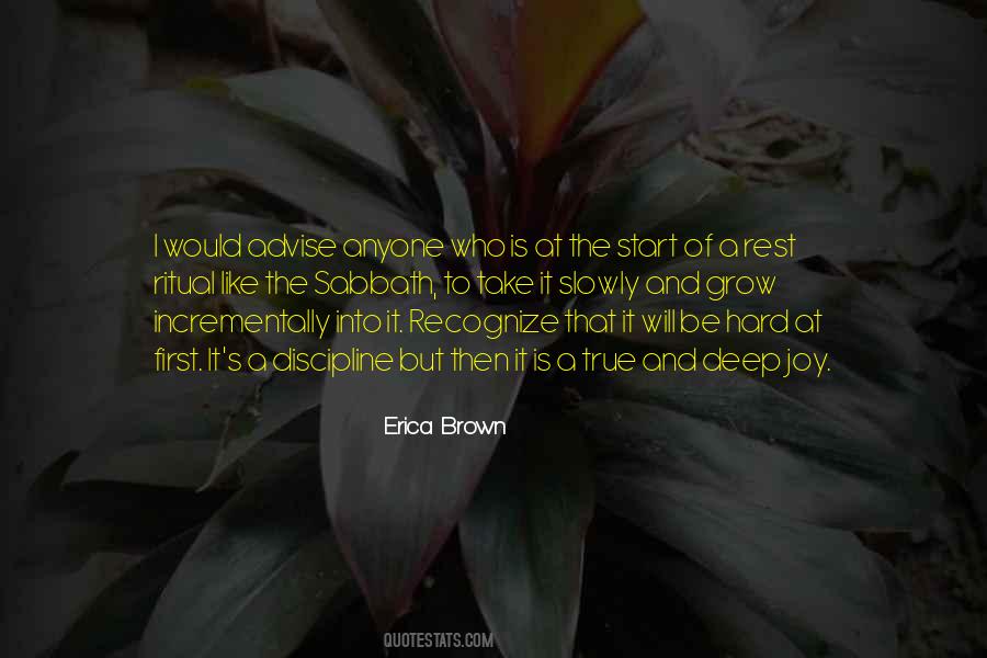 Erica Brown Quotes #1080189