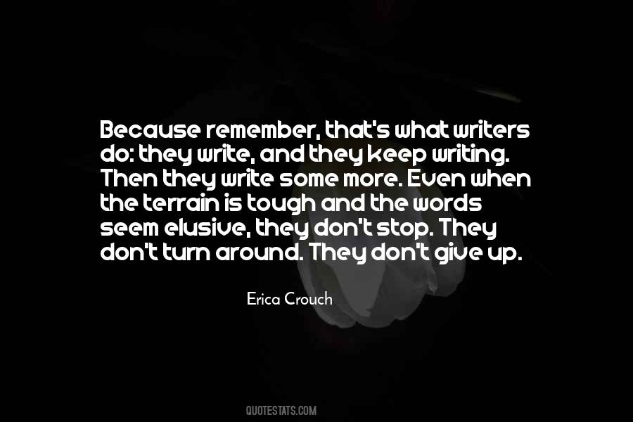 Erica Crouch Quotes #1238437