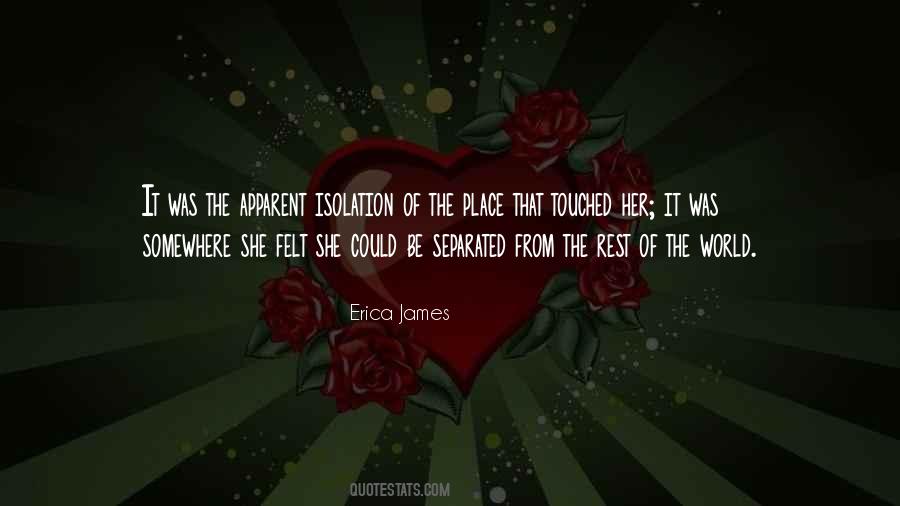 Erica James Quotes #1383167