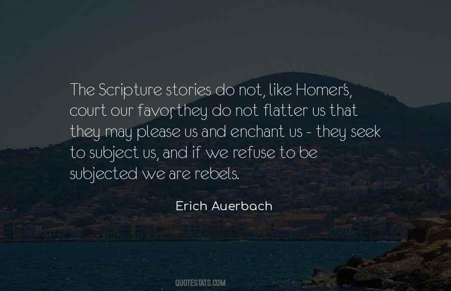 Erich Auerbach Quotes #1695785