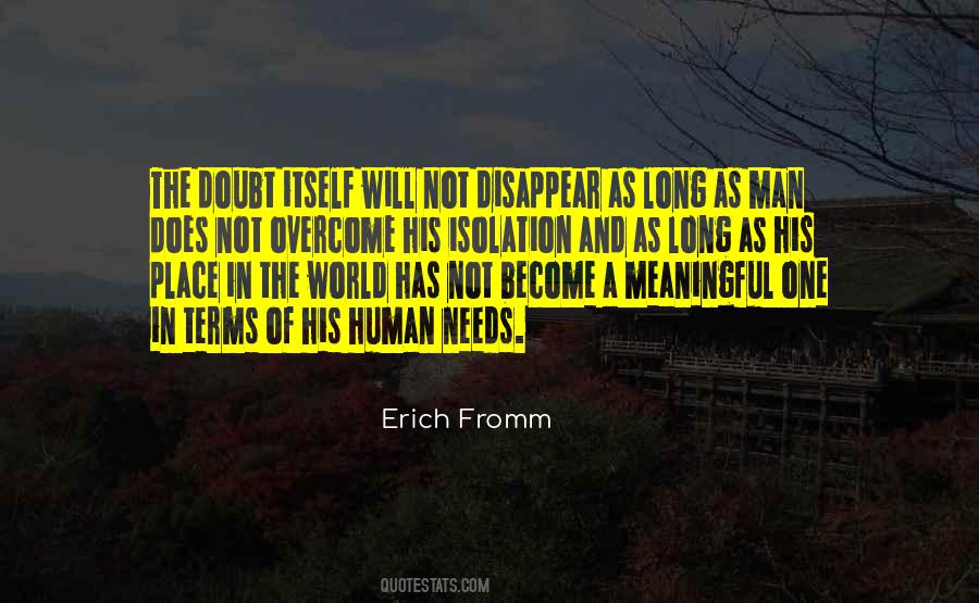Erich Fromm Quotes #1778373