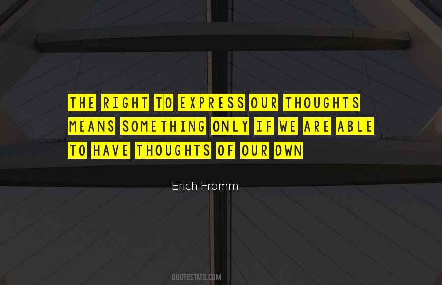 Erich Fromm Quotes #1874415