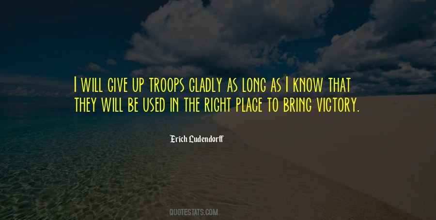 Erich Ludendorff Quotes #749490