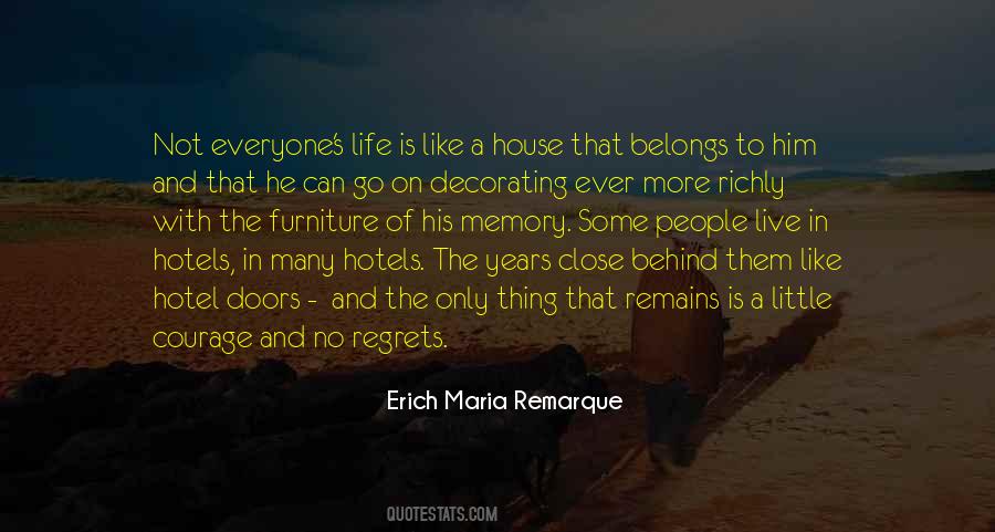 Erich Maria Remarque Quotes #1734973