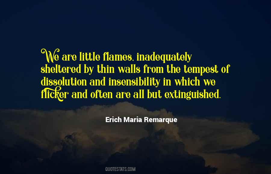 Erich Maria Remarque Quotes #507143