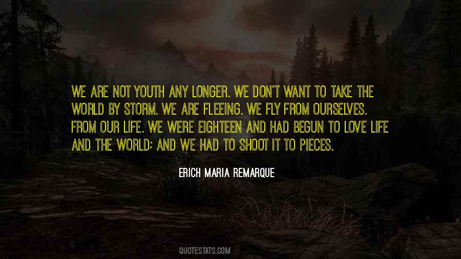 Erich Maria Remarque Quotes #556825