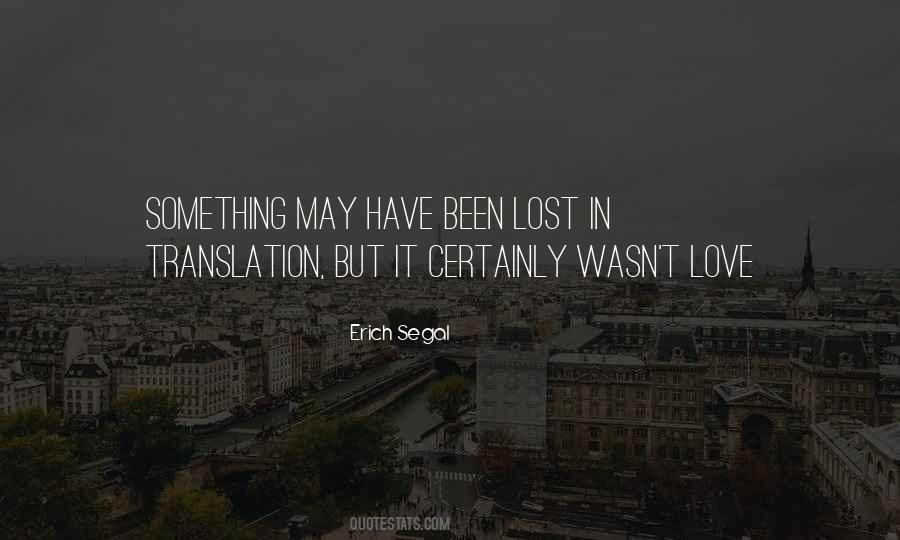 Erich Segal Quotes #1820439