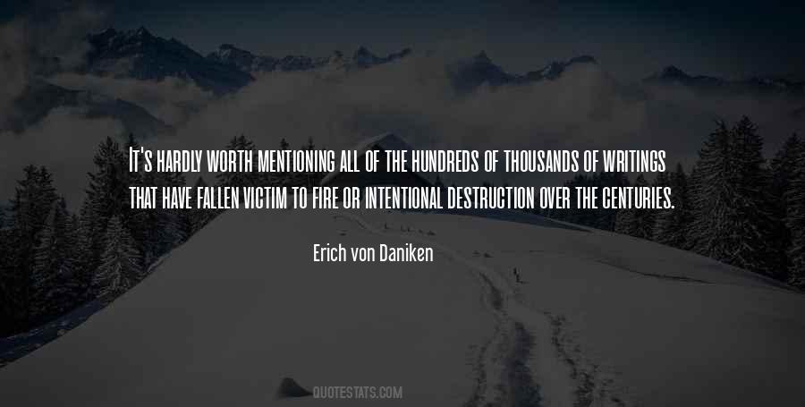 Erich Von Daniken Quotes #1089218