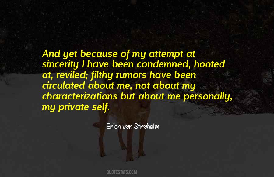 Erich Von Stroheim Quotes #922769
