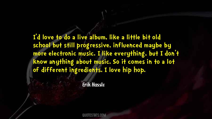 Erik Hassle Quotes #72654