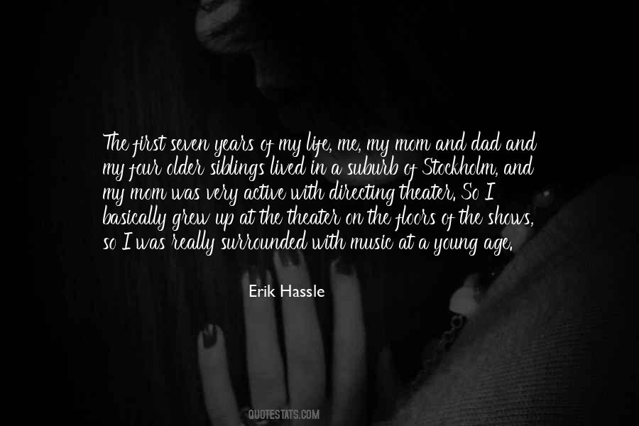 Erik Hassle Quotes #929989