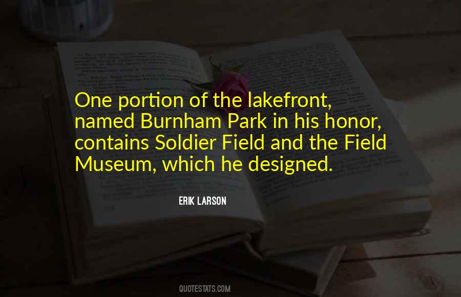 Erik Larson Quotes #294281