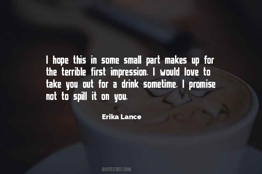 Erika Lance Quotes #1438532