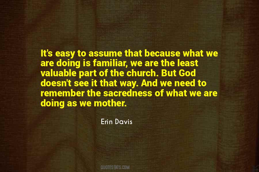 Erin Davis Quotes #85811