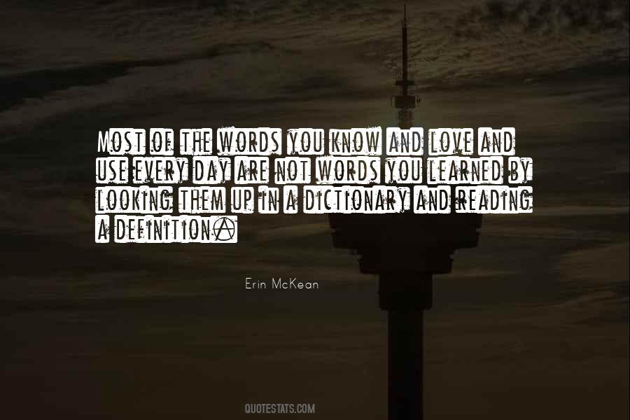 Erin McKean Quotes #1781897