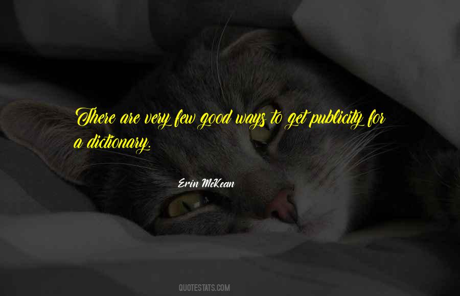 Erin McKean Quotes #186976