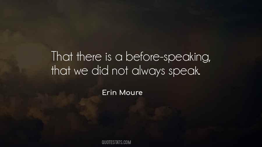 Erin Moure Quotes #11932